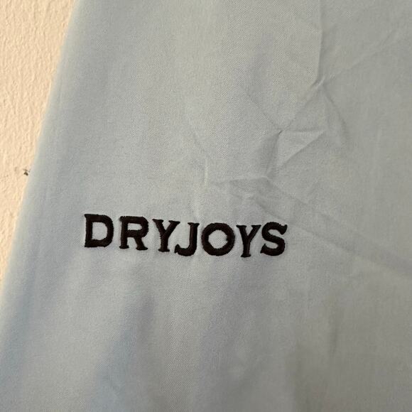 Footjoy DryJoys Long Sleeve‎ Full Zip Jacket Golf Size XLarge Blue Black - Picture 6 of 8